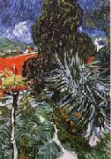 Vincent Van Gogh Dr.Gachet's Garden at Auvers-sur-Oise Germany oil painting artist